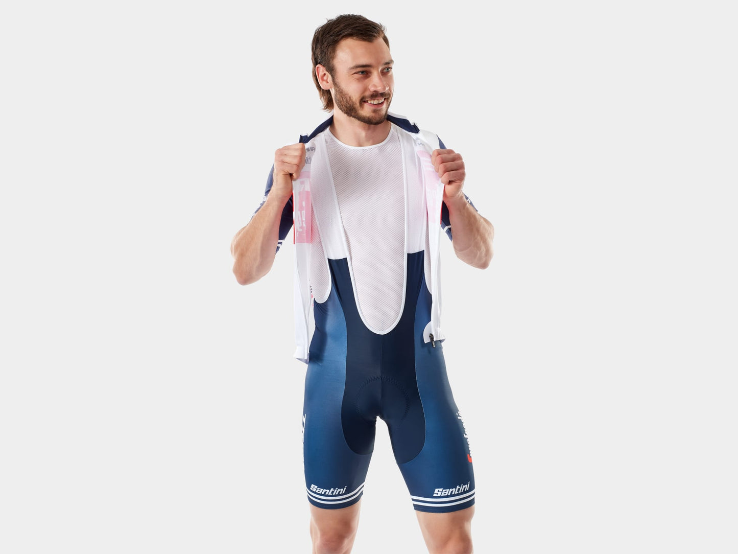 Santini Trek-Segafredo Men's Team Replica Bib Short