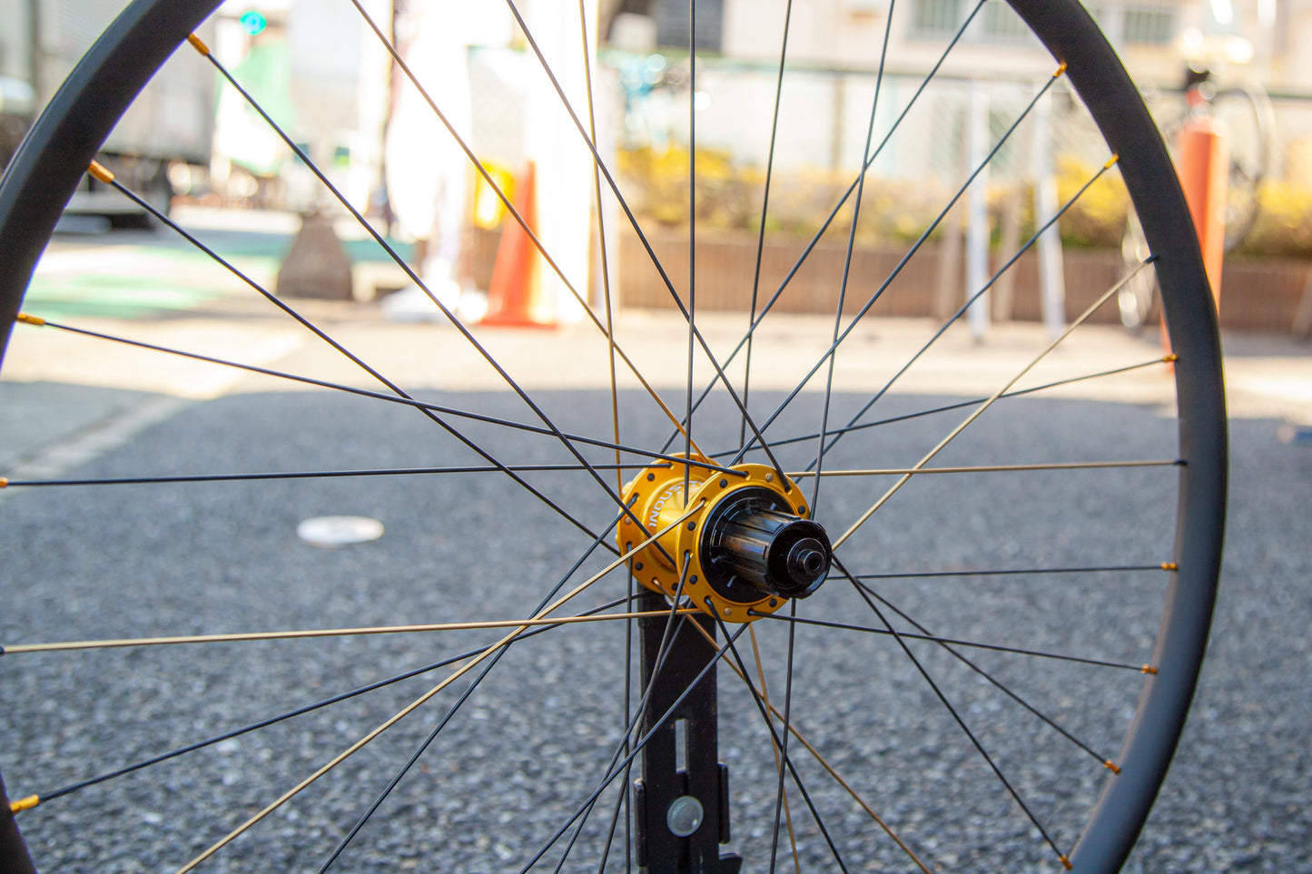 【手組みホイール】i9(インダストリーナイン)ハブ・DTSWISSリム 前後セット