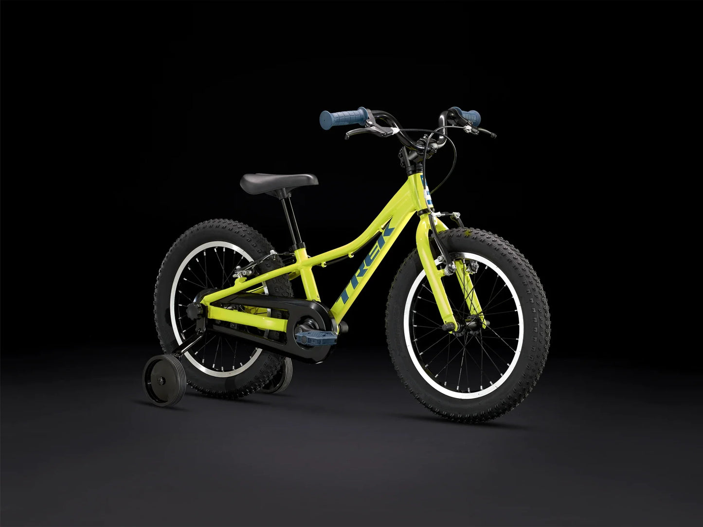 Trek 16インチ 子供用自転車 ブラック/イエロー Precaliber 16 2024年(身長99〜117cm) – ちばサイクル